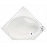 American Standard 2664.102 Scala Corner Acrylic Bathtub with Right Hand Outlet - 2664.102