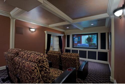 Remodeled home theater