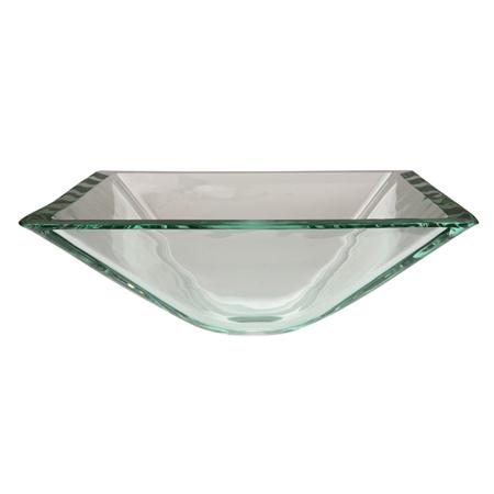 Elements of Design Crystal Glass Vessel Sink