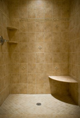 large shower tile